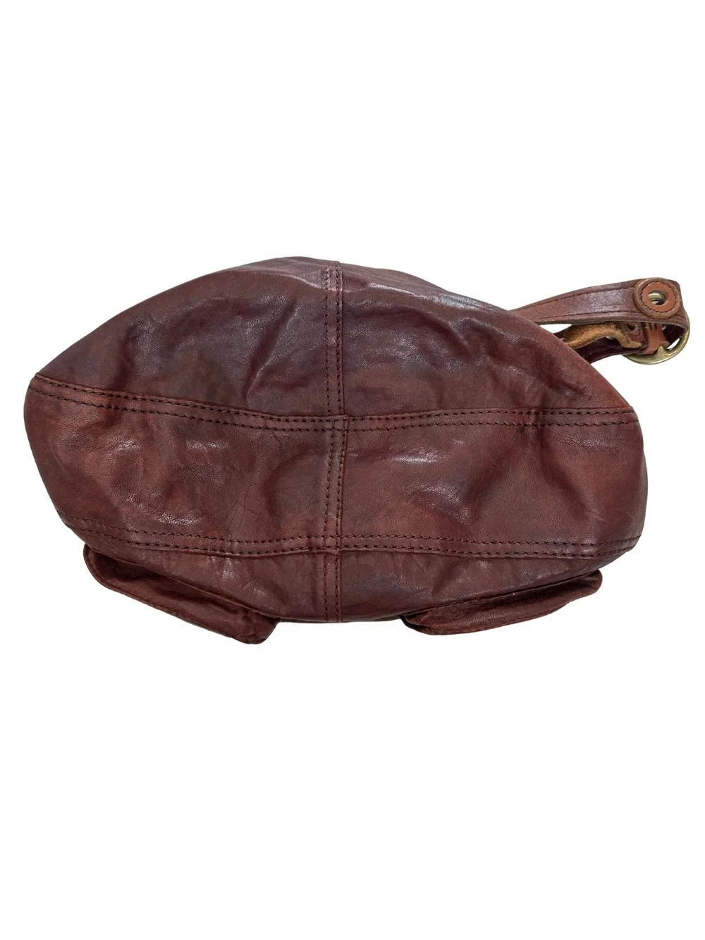 Lucky Brand Brown Leather Shoulder Crossbody Bag